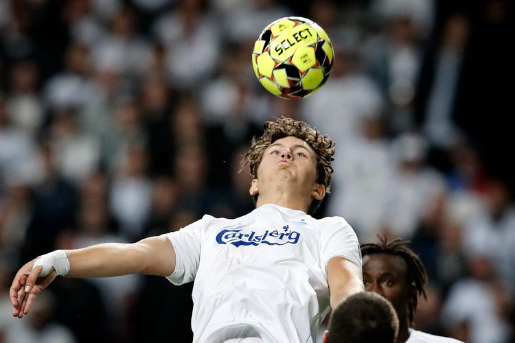 FCK's lovende, unge angriber Jonas Wind er så småt ved at være klar igen efter en langvarig skadepause. Foto: Jens Dresling/Ritzau Scanpix