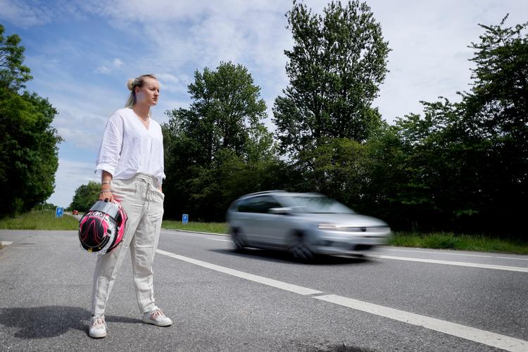  Michelle Gatting har siden februar måttet kigge langt efter at dyrke sin sport. Men måske lysner det forude. Foto: Jens Dresling/POLFOTO