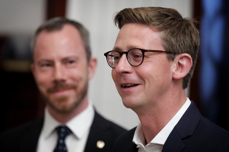 Karsten Lauritzen er blevet valgt som ny gruppeformand i Venstre. Foto: Jens Dresling/POLFOTO