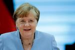  Den tyske kansler Angela Merkel bliver bedt om at betale 100 milliarder kroner mere til EU hvert år.  Foto: Pool/Ritzau Scanpix