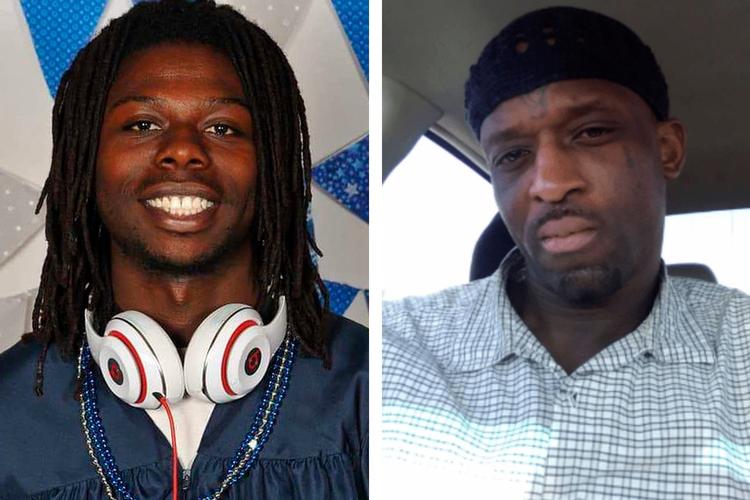 Robert Fuller (tv.) og Malcolm Harsch. De to afdøde mænds familier har givet disse billeder til The New York Times og andre amerikanske medier. Foto: Robert Fuller Family/Malcolm Harsch Family