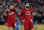  Liverpool og Mohamed Salah er snublende tæt på det første mesterskab i 30 år.  Foto: Carl Recine/Ritzau Scanpix