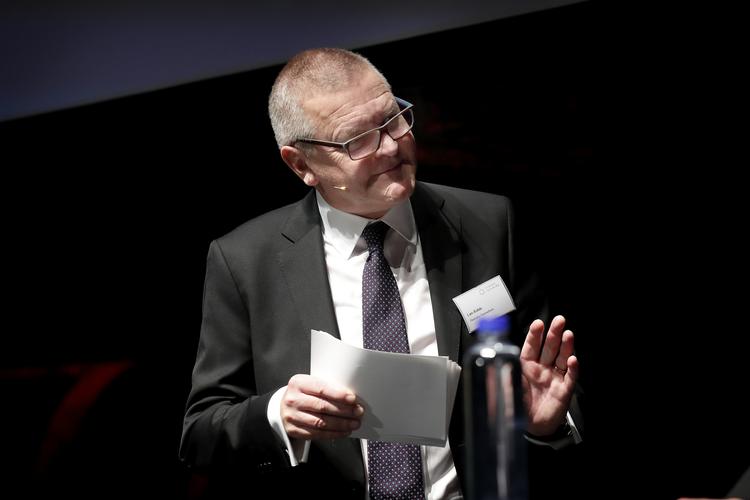 Nationalbanken med direktør Lars Rohde i spidsen har netop fremlagt en prognose for dansk økonomi.    Foto: Jens Dresling/POLFOTO