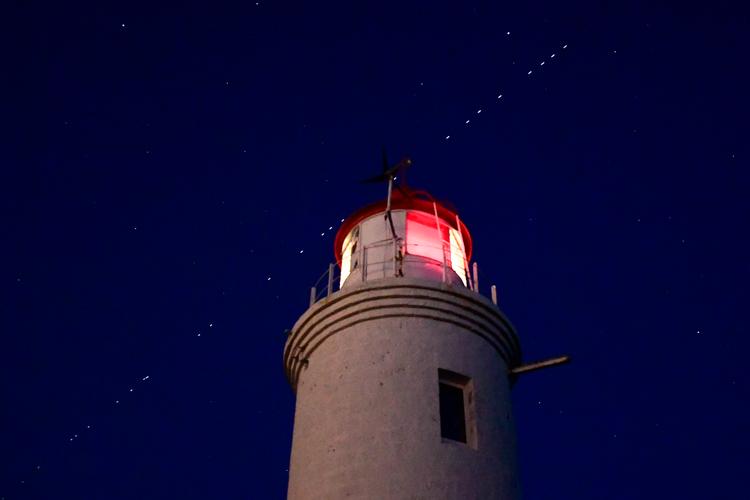 Hver anden uge vil mennesker verden over se lyskæder skyde op i luften. Det er SpaceX's Starlink-projekt, hvor op mod 42.000 satellitter vil blive sendt op for at give internet til til alle verdens afkroge. Men det kommer ikke til at blive uden konsekvenser. Foto: Yuri Smityuk/Ritzau Scanpix