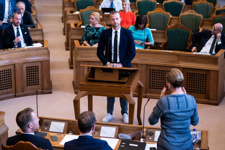 De radikale med Morten Østergaard i spidsen har slået sig sammen med blå blok om at tage beføjelser fra sundhedsministeren.   Foto: Martin Sylvest/Ritzau Scanpix