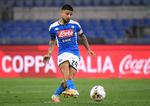 Lorenzo Insigne fra Napoli scorer i straffesparksduellen efter 90 målløse minutter i Coppa Italia-finalen onsdag aften.   Foto: Alberto Lingria/Ritzau Scanpix