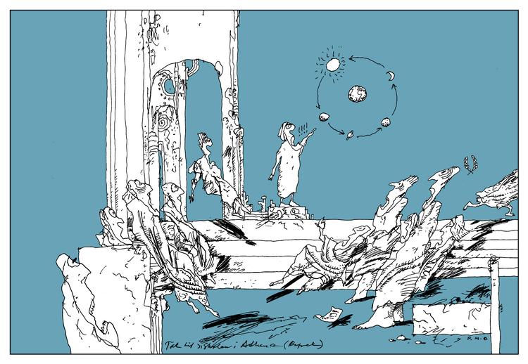 Tegning Per Marquard Otzen