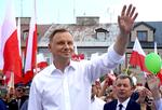 Andrzej Duda, Polens præsident, stiller op til præsidentvalget, men støtten til ham er faldende. Foto: Janek Skarzynski/Ritzau Scanpix
