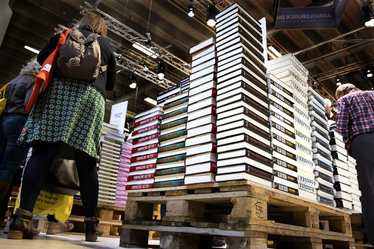 Bogmessen Bogforum plejer at blive afholdt i Bella Center i København.  Foto: Finn Frandsen/POLFOTO