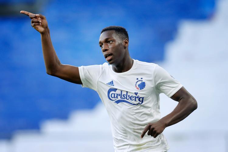 Mohamed Daramy har kontrakt med FCK til udgangen af 2023.  Foto: Jens Dresling/POLFOTO