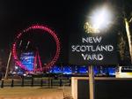 I alt fire mennesker blev arresteret efter urolighederne.  Foto: Metropolitan Police/PR