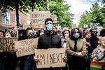 Under coronaudbruddet er antallet af verbale angreb på minoriteter steget.På billedet er vi ved en Black Lives Matter-demonstration i København. Foto: Anthon Unger