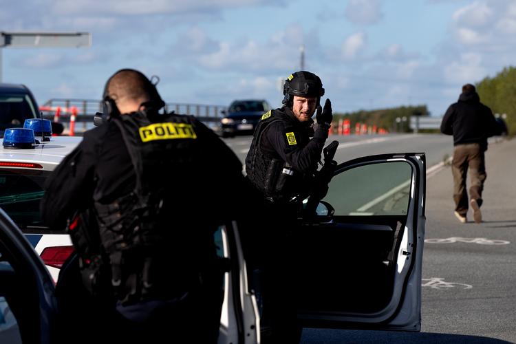 Da politiet lukkede for forbindelserne til og fra Sjælland bundede det i en iransk strid og en mellemøstlig spionagekrig. Foto: Finn Frandsen/POLFOTO