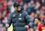 Liverpools manager, Jürgen Klopp, fotograferet under en fodboldkamp i marts.  Foto: Phil Noble/Ritzau Scanpix