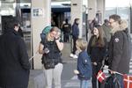 3. april landede et fly med evakuerede danskere fra Peru. Blandt andre Caroline Lemche, der blev modtaget af sin familie i Københavns Lufthavn.   Foto: Andreas Merrald/POLFOTO