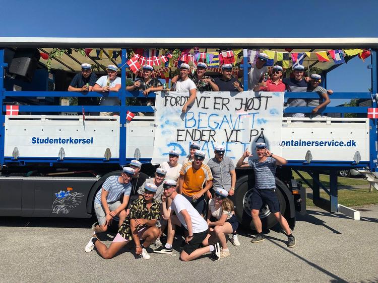 De nyudsprungne studenter er mellem 19 og 24 år. Foto: Charlotte Koed 