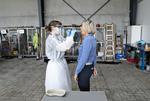 Der er fortsat færre personer, som er indlagt på en intensiv afdeling med coronavirus. Foto: Henning Bagger/Ritzau Scanpix