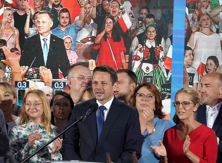 Rafal Trzaskowski er borgmester i Warszawa og udfordrer Andrzej Duda på præsidentposten. Foto: Janek Skarzynski/Ritzau Scanpix