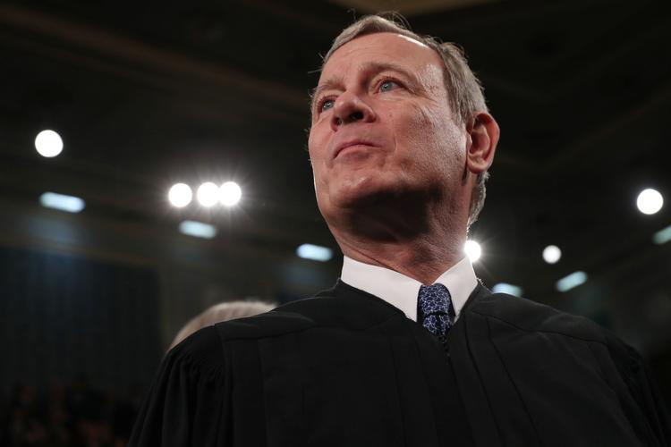 Højesteretdommer  i USA, John Roberts har i dag chokeret eksperter og amerikanere.  Foto: Leah Millis/Ritzau Scanpix