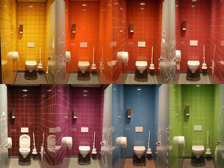 På indgangen til de nye toiletter ved Rådhuspladsen vil vil der, som et forsøg, blive sat et skilt op med teksten 'Toilet for alle' og 'All genders' for at understrege, at toilettet  er for alle – uanset kønsopfattelse.  Foto: PR/Jakob Kjærgaard Brun
