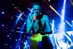 Den sydafrikanske gruppe Die Antwoord optrådte på Roskilde Festival i 2015. Foto: Janus Engel/POLFOTO