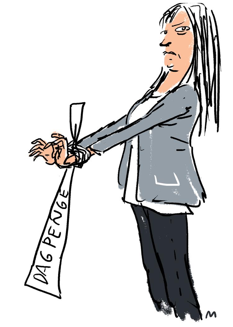 Arkivtegning Mette Dreyer