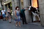 Spanien har været et af de hårdest ramte lande af corona. Her er vi i hovedstaden, Madrid. Foto: Susana Vera/Ritzau Scanpix