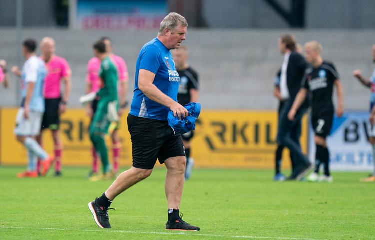 Næste sæson skal Kent Nielsen forsøge at bringe Silkeborg tilbage til Superligaen med en betydeligt mindre trup. Foto: Claus Fisker/Ritzau Scanpix