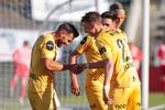 Med henholdsvis 4 og 8 mål i de første 6 kampe har Philip Zinckernagel (tv.) og Kasper Junker (th.) en væsentlig del af æren for, at Bodø/Glimt som det første hold i Norge siden 2003 har vundet sæsonens første seks kampe. I dagens 5-0-sejr over Brann scorede Zinckernagel for tredje gang i år på straffespark og lagde efterfølgende op til to af målene, da Kasper Junker for anden gang i denne sæson scorede hattrick.  Foto: Mats Torbergsen/Ritzau Scanpix