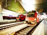 Fremover vil der blive opgraderet voldsomt med togafgange på ruten mellem Wien (billedet) og Salzburg. Foto: ÖBB/Philipp Horak