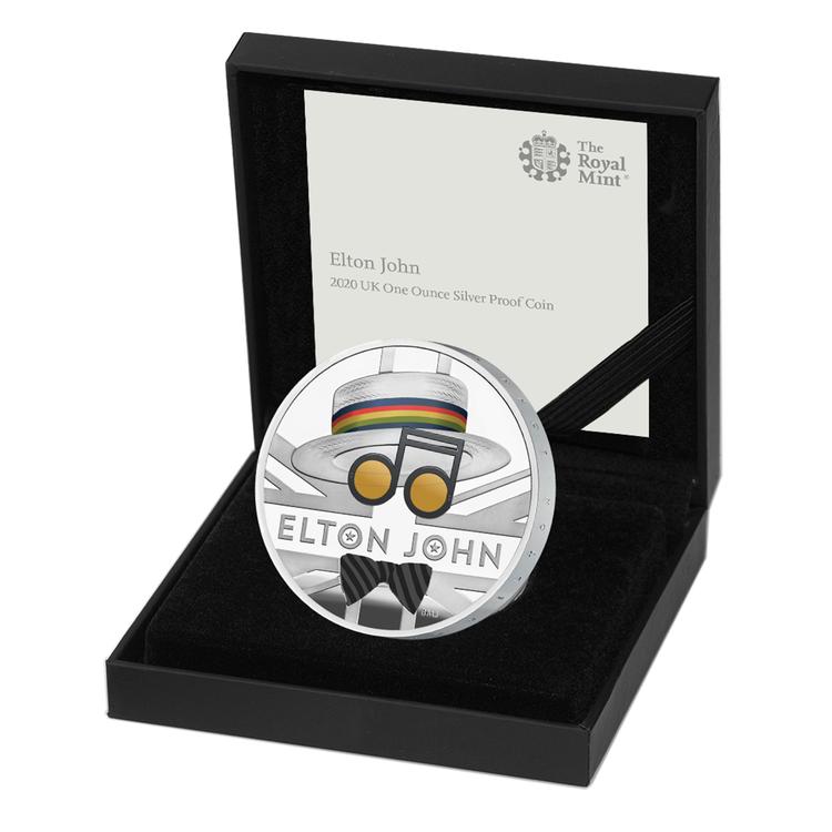 Foto: The Royal Mint / Elton John/Ritzau Scanpix