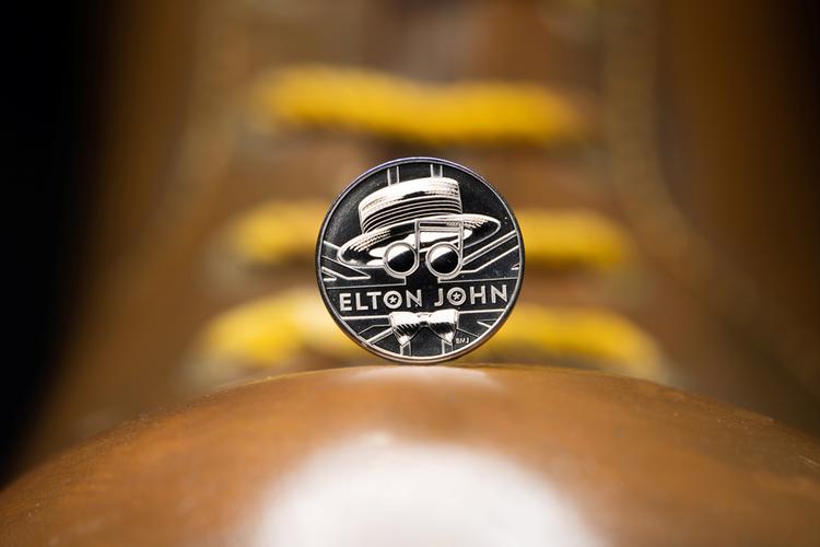 Foto: The Royal Mint / Elton John/Ritzau Scanpix