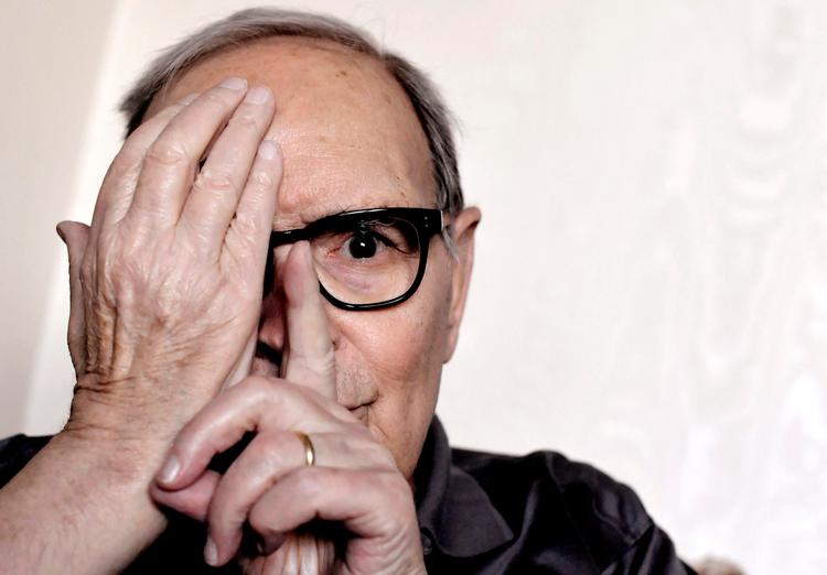 Morricone skrev masser af ’absolut’ musik, der ikke knyttede sig som illustration til levende billeder, men han havde også stor og forståelig stolthed i forhold til, at hans filmmusik kunne stå alene.  Foto: Tiziana Fabi/Ritzau Scanpix