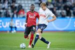 Frederik Tingager bliver kaldt en af Superligaens bedste spillere efter corona-pausen af træner David Nielsen. Foto: Bo Amstrup/Ritzau Scanpix