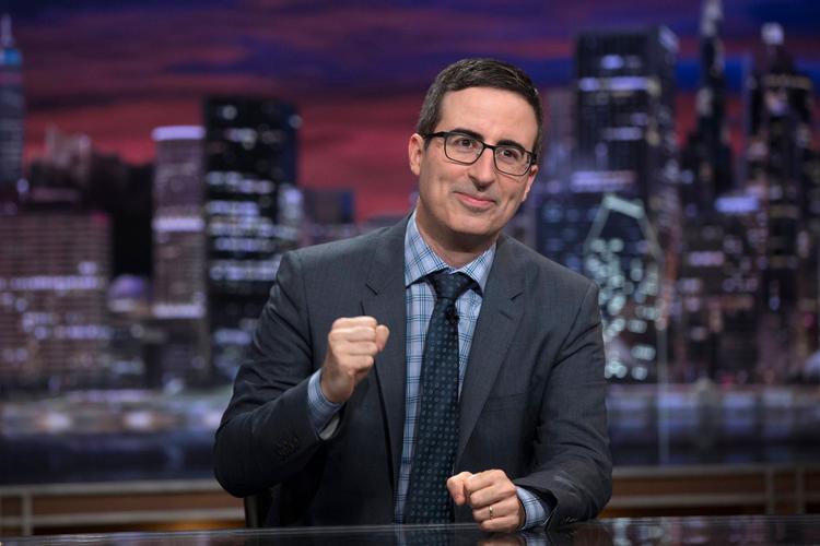 Den privindende tv-vært John Oliver er blandt de mest garvede i genren. Men heller ikke han er fejlfri. Foto: Eric Liebowitz/Ritzau Scanpix