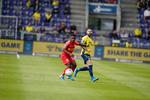 20 år og 211 dage. Det var ifølge Superstats gennemsnitsalderen på den startopstilling, som FC Nordsjælland mønstrede i Brøndby. Det var dermed den fjerde yngste i Superligaens historie, men det gik som i de tre endnu yngre versioner: FCN tabte.  Foto: Liselotte Sabroe/Ritzau Scanpix