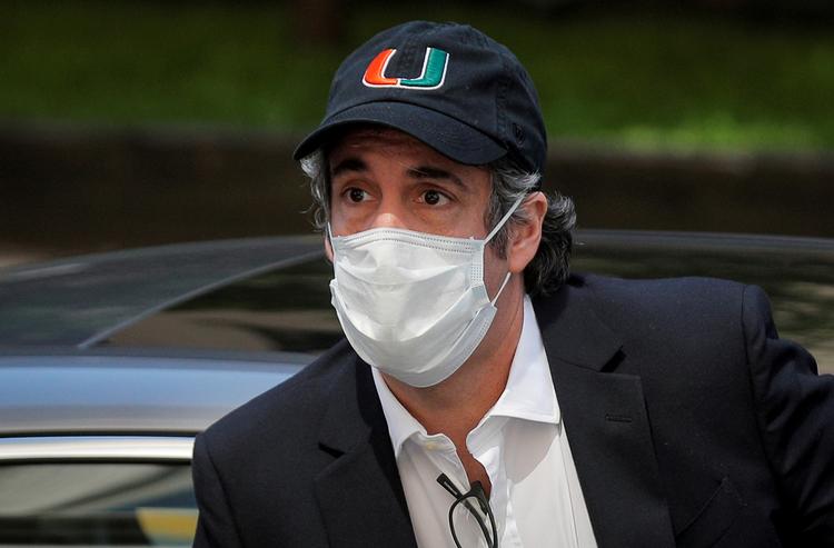 Sådan så det ud, da Michael Cohen blev løsladt fra fængslet Nu må han tilbage dertil. Foto: Brendan Mcdermid/Ritzau Scanpix