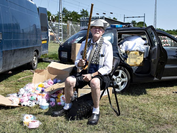 Låsby-Svendsen på Hjallerup Marked i 2018. Foto: Henning Bagger/Ritzau Scanpix