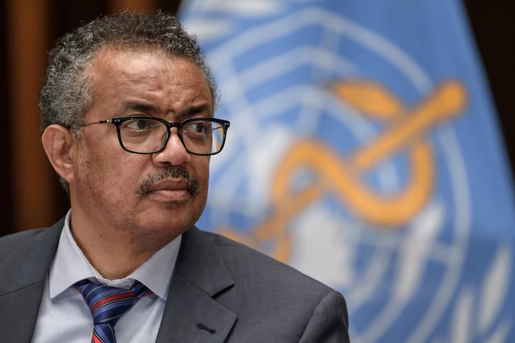  »Hvis det helt basale ikke bliver fulgt, er der kun en vej, det her vil udvikle sig: Det vil blive værre og værre og værre«, siger Tedros Adhanom Ghebreyesus. Foto: Pool New/Ritzau Scanpix