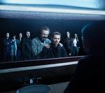 Michael Sheen og Tom Payne spiller henholdsvis stjernepsykopaten Martin Whitly og hans hårdt prøvede afkom i serien 'Prodigal Son' . Foto: Dplay