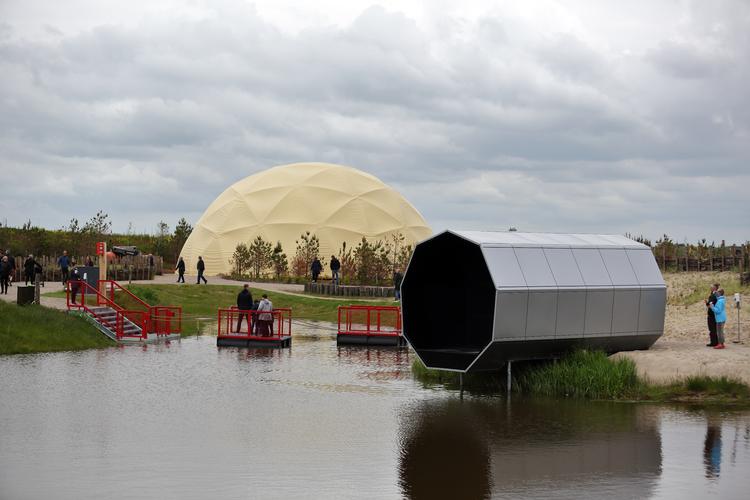 Oplevelsescentre som det nyåbnede  Naturkraft ved Ringkøbing kan forvente en stor tilgang af indenlandske gæster. Foto: Morten Langkilde