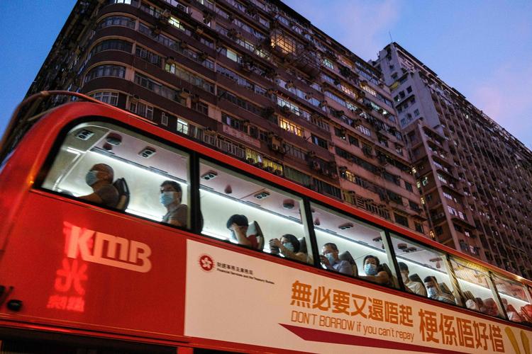 Amerikanske firmaer frygter, at den nye sikkerhedslov i Hongkong kan ramme dem. Foto: Anthony Wallace/Ritzau Scanpix