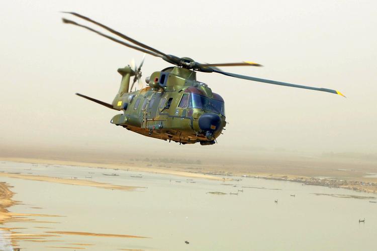 Ny opgave. De danske helikoptere får udvidet deres operationsområde, og skal støtte elitesoldater i grænseområde mellem Mali, Niger og Burkina Faso.
 Foto: Helikopterbidraget