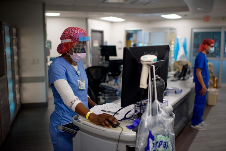 Myndighederne i Texas opfordrer befolkningen til at hjælpe med at stoppe smitten, efter 85 spædbørn i et enkelt amt er testet positive for covid-19. Foto: Mark Felix/Ritzau Scanpix