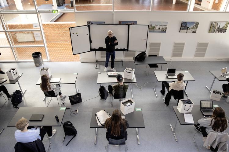 Mindst 10 skoler fra gymnasialt niveau og op efter skal have aftaler via Confucius-samarbejdet.  Foto: Peter Hove Olesen/POLFOTO