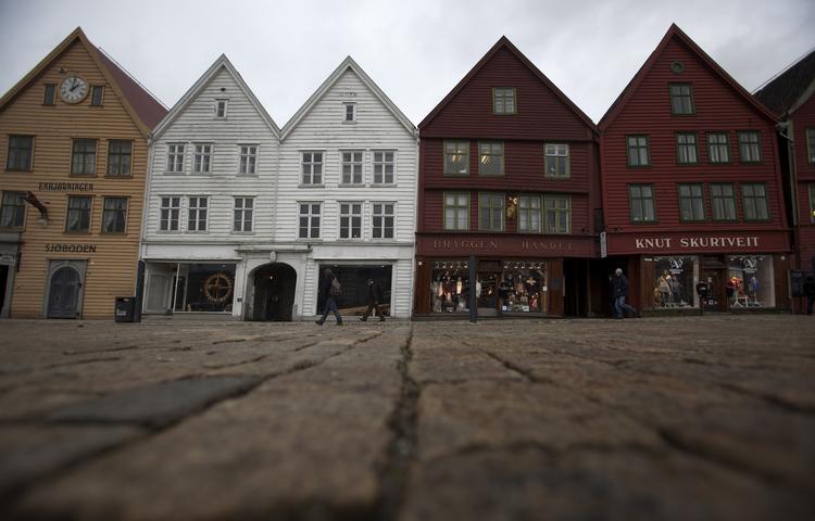   Bergen er ramt af flere corona-tilfælde. Foto: Stoyan Nenov/Ritzau Scanpix