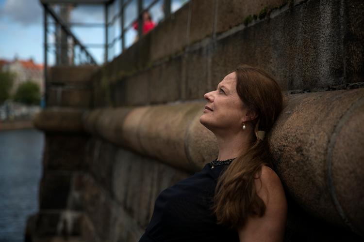  Forfatter Merete Pryds Helles romaner fra 90'erne er som skrevet til vores tid med sin klima- og økokritik. Foto: Louise Herrche Serup/POLFOTO