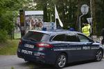     Østjyllands Politi har afspærret et område af omkring travbanen i Aarhus C. Foto: /Ritzau Scanpix