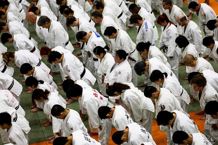 I 2013 skrev 15 kvindelige judokæmpere i en fælles anonym udtalelse, at den japanske landstræner forud for OL i 2012 havde slået dem og tvunget dem til at konkurrere med skader. Foto: Behrouz Mehri/Ritzau Scanpix