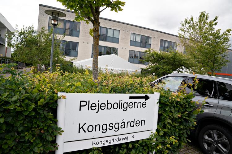 Plejeniveauet på Plejecenter Kongsgården i Viby Aarhus blev kritiseret af mange, efter skjulte optagelser kom frem. Foto: Henning Bagger/Ritzau Scanpix